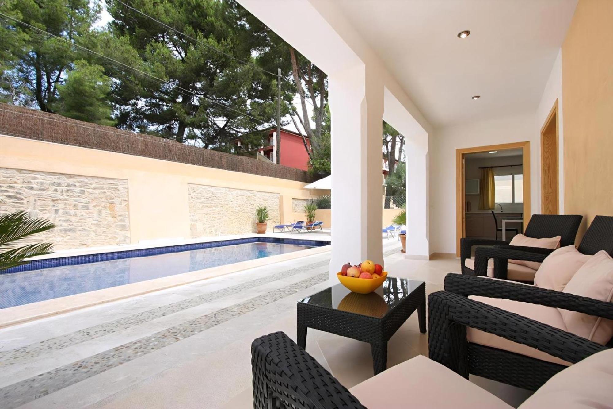 Schoenes Casa Medina Mit Pool Cala San Vicente (Mallorca)
