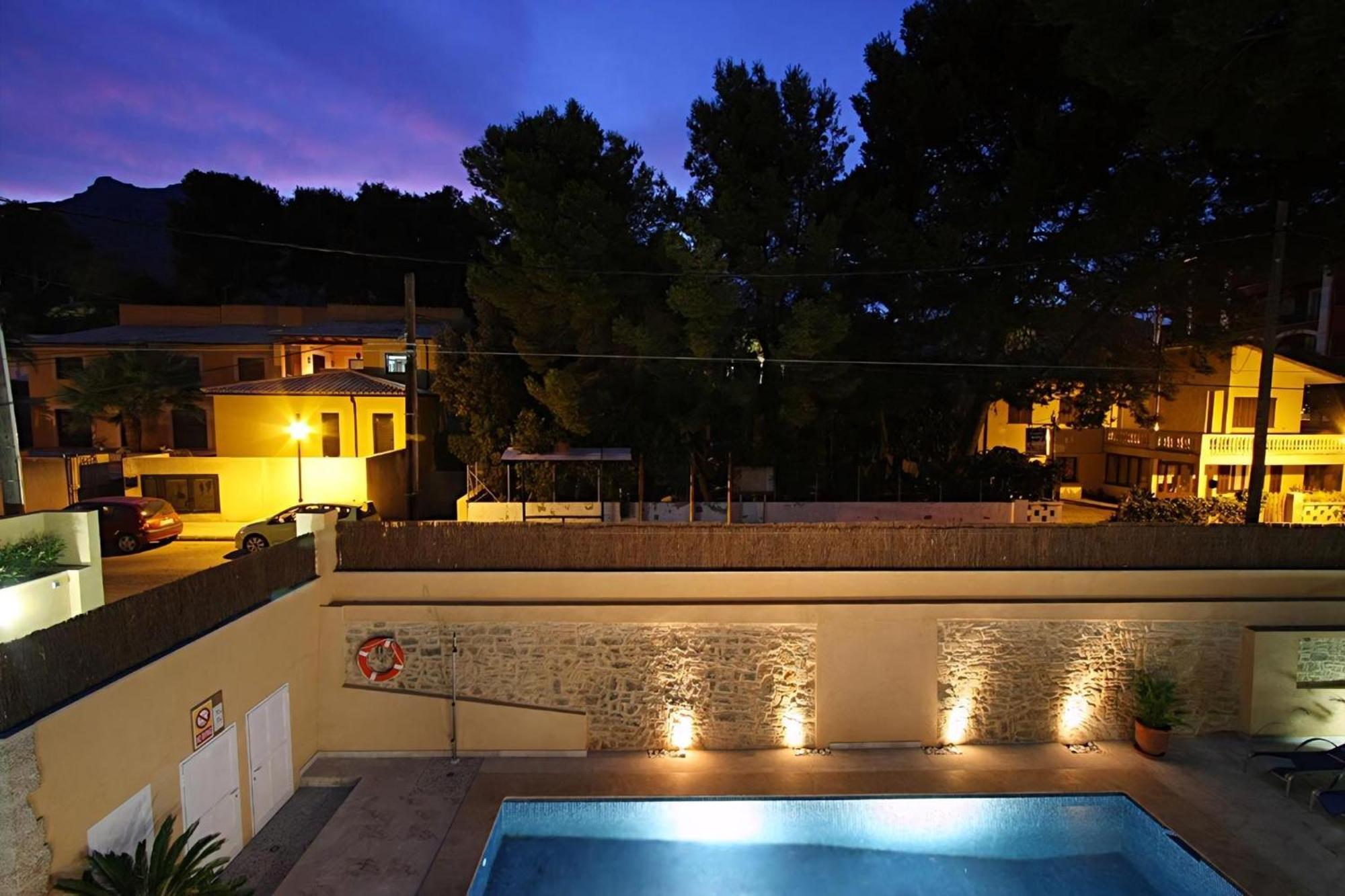 Schoenes Casa Medina Mit Pool Ferienhaus Cala de Sant Vicenc